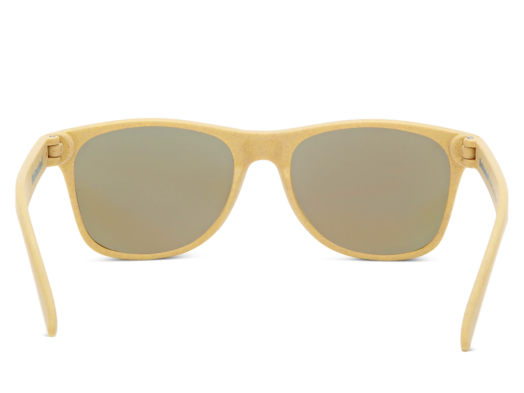 Yellow BioSunnies Classic Mirror - Rear view
